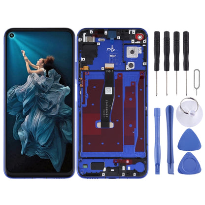 LCD Screen and Digitizer Full Assembly with Frame for Huawei Honor 20 / Nova 5T, For Honor 20, For Huawei Nova 5T, For Huawei Honor 20(Phantom Blue), For Huawei Honor 20