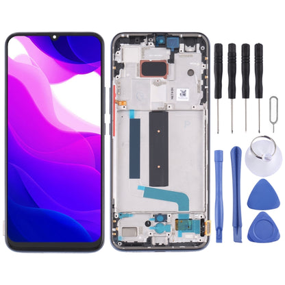 Original AMOLED Material LCD Screen and Digitizer Full Assembly with Frame for Xiaomi Mi 10 Lite 5G, For Xiaomi Mi 10 Lite 5G(Original ), For Xiaomi Mi 10 Lite 5G(Original)