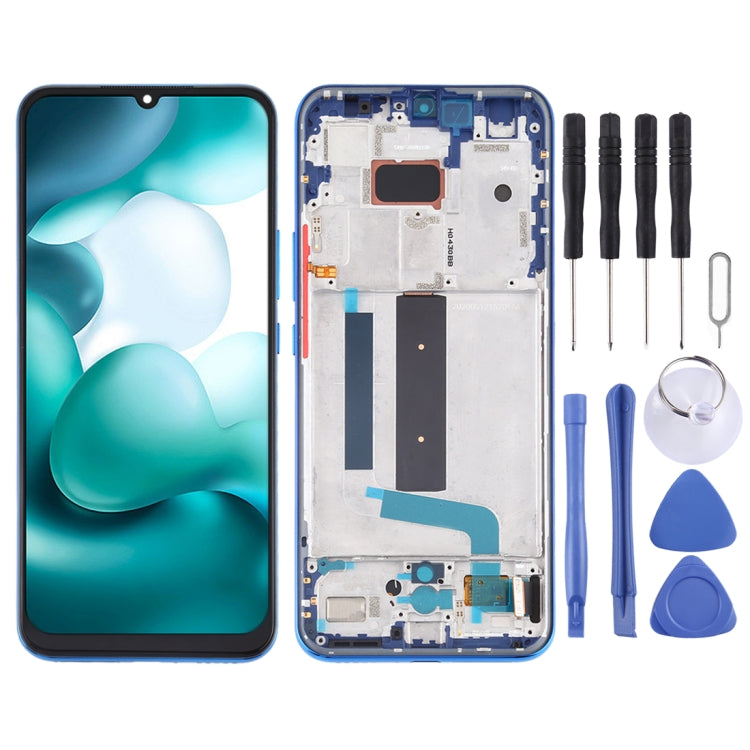Original AMOLED Material LCD Screen and Digitizer Full Assembly with Frame for Xiaomi Mi 10 Lite 5G, For Xiaomi Mi 10 Lite 5G(Original ), For Xiaomi Mi 10 Lite 5G(Original)