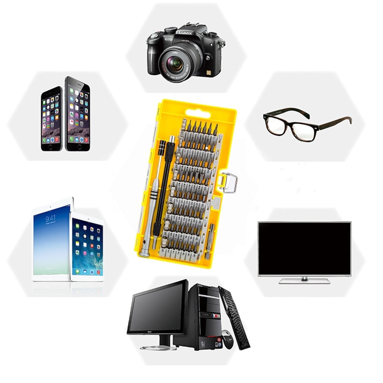 60 in 1 S2 Tool Steel Precision Screwdriver Nutdriver Bit Repair Tools Kit, 60 in 1 (Green), 60 in 1 (Blue), 60 in 1 (Yellow), 60 in 1 (Orange)