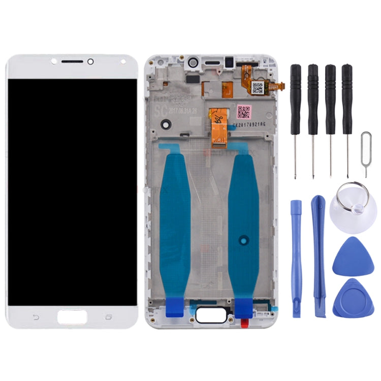 LCD Screen and Digitizer Full Assembly with Frame for Asus Zenfone 4 Max ZC554KL X00ID, For Asus ZC554KL