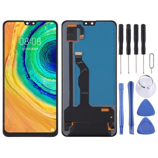 TFT Material LCD Screen and Digitizer Full Assembly (Not&#160;Supporting&#160;Fingerprint&#160;Identification) for Huawei Mate 30, For Huawei Mate 30(TFT Material)