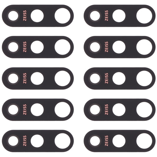 10 PCS Back Camera Lens for Nokia X71 / 8.1 Plus / TA-1167 / TA-1188, For Nokia X71 / 8.1 Plus