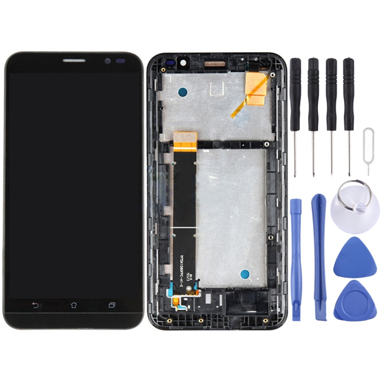LCD Screen and Digitizer Full Assembly with Frame for ASUS Zenfone Ir TV ZB551KL TD-LTE X013D X013DB, For Asus ZenFone Ir TV ZB551KL