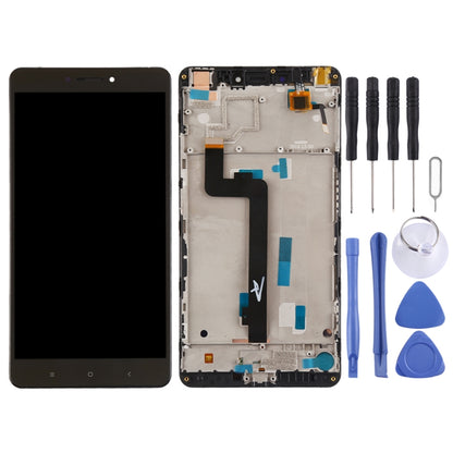 LCD Screen and Digitizer Full Assembly with Frame for Xiaomi Mi Max, For Xiaomi Mi Max