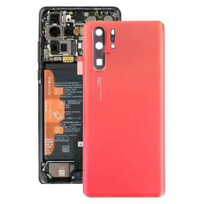 Original Battery Back Cover with Camera Lens Frame for Huawei P30 Pro, For Huawei P30 Pro (Orange), For Huawei P30 Pro (Breathing Crystal)  (Original)