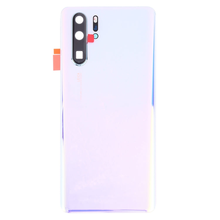 Original Battery Back Cover with Camera Lens for Huawei P30 Pro, For Huawei P30 Pro (Breathing Crystal)  (Original), For Huawei P30 Pro (Orange)