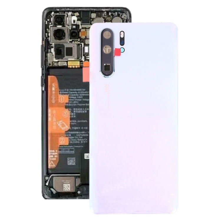 Original Battery Back Cover with Camera Lens Frame for Huawei P30 Pro, For Huawei P30 Pro (Orange), For Huawei P30 Pro (Breathing Crystal)  (Original)