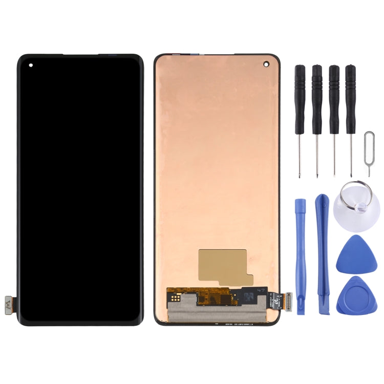 Original AMOLED Material LCD Screen and Digitizer Full Assembly for OPPO Reno 3 Pro 5G / Find X2 Neo CPH2009, For OPPO Reno 3 Pro