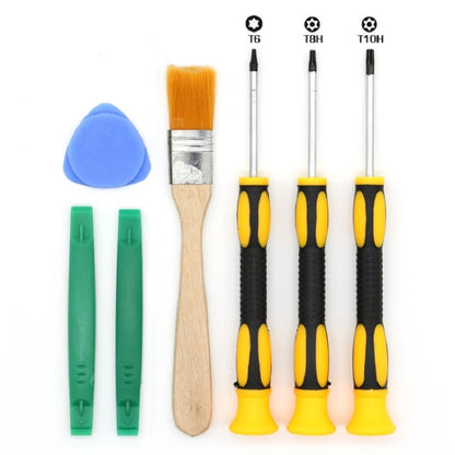 7 in 1 Opening Tool Kit Disassemble Repair with T6 / T8 / T10 Screwdrivers for Nintendo Switch / XBOX360 Game Console, T6 / T8 / T10 Screwdrivers