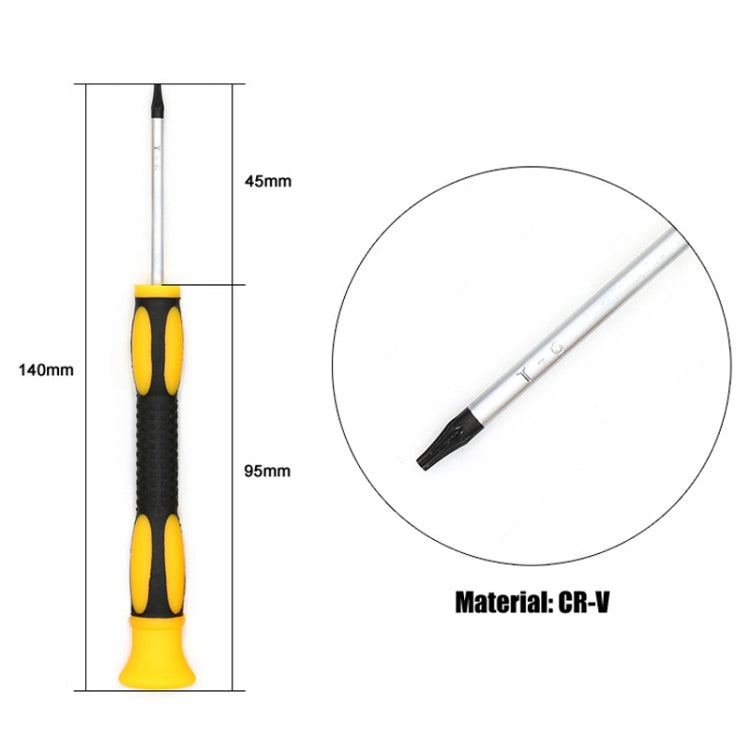 7 in 1 Opening Tool Kit Disassemble Repair with T6 / T8 / T10 Screwdrivers for Nintendo Switch / XBOX360 Game Console, T6 / T8 / T10 Screwdrivers