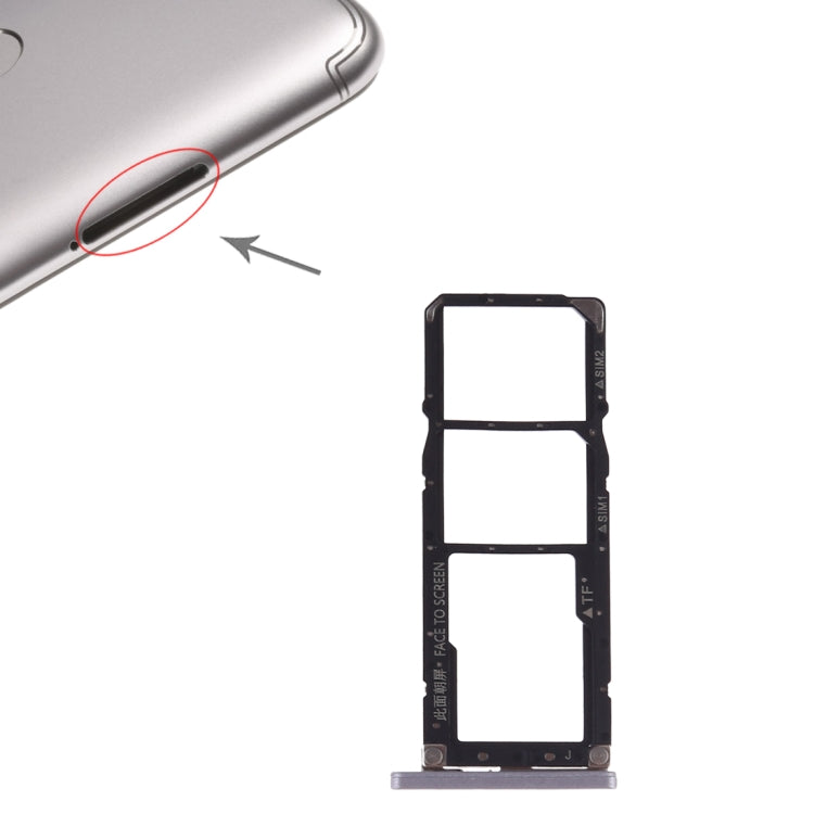 SIM Card Tray + SIM Card Tray + Micro SD Card for Xiaomi Redmi S2