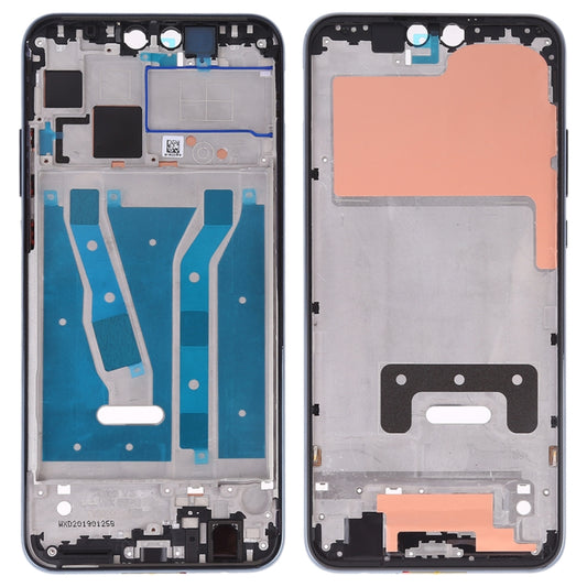 Front Housing LCD Frame Bezel Plate with Side Keys for Huawei Y9 (2019), Y9 (2019), For Huawei Y9 (2019)