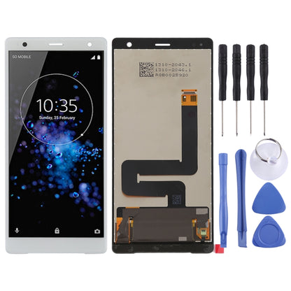 LCD Screen and Digitizer Full Assembly (Original) for Sony Xperia XZ2, For Sony Xperia XZ2, For Sony Xperia XZ2 (Purple)