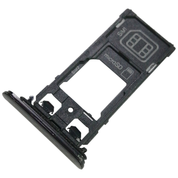 SIM1 Card Tray + SIM2 Card / Micro SD Card Tray for Sony Xperia XZ, For Xperia XZ Dual SIM, For XZ Dual SIM, For Xperia XZ