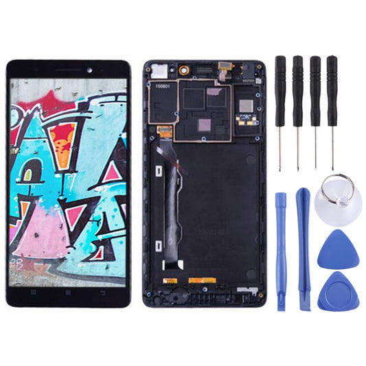 LCD Screen and Digitizer Full Assembly with Frame for Lenovo K3 Note / K50-T5, Lenovo  K3 Note