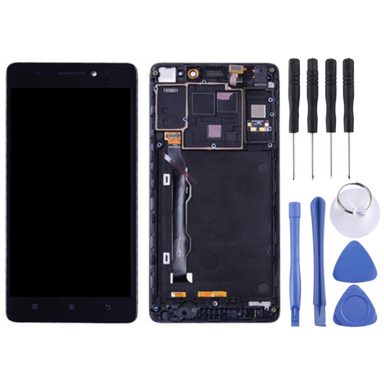 LCD Screen and Digitizer Full Assembly with Frame for Lenovo K3 Note / K50-T5, Lenovo  K3 Note