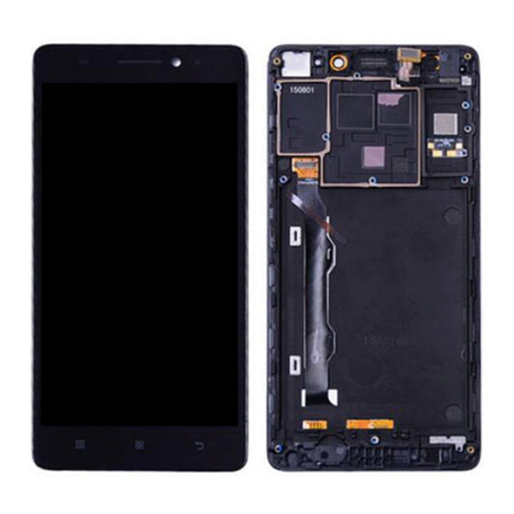 LCD Screen and Digitizer Full Assembly with Frame for Lenovo K3 Note / K50-T5, Lenovo  K3 Note