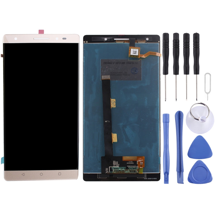 LCD Screen and Digitizer Full Assembly for Lenovo Phab 2 Plus, For Lenovo Phab 2 Plus