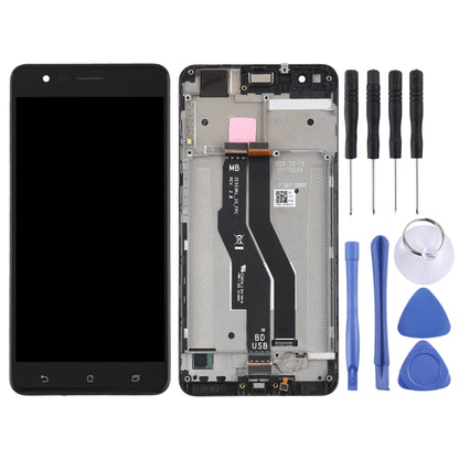 LCD Screen and Digitizer Full Assembly with Frame for Asus Zenfone 3 Zoom ZE553KL, For Asus ZE553KL, For Asus Zenfone 3 Zoom / ZE553KL