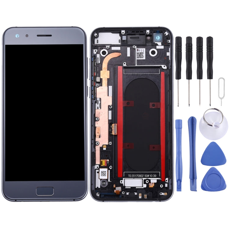 LCD Screen and Digitizer Full Assembly with Frame for Asus ZenFone 4 Pro ZS551KL