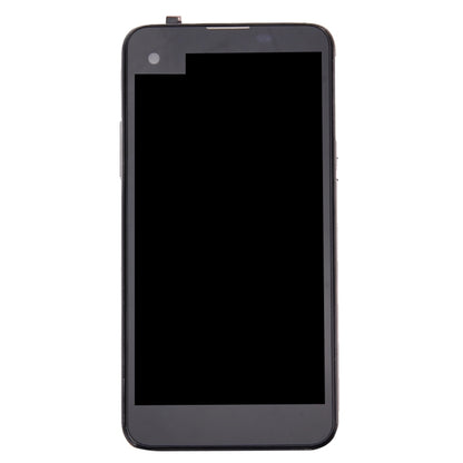 for LG X Screen / K500 LCD Screen and Digitizer Full Assembly with Frame, For LG X Screen, For X Screen / K500 Frame Rose Gold