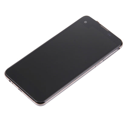for LG X Screen / K500 LCD Screen and Digitizer Full Assembly with Frame, For LG X Screen, For X Screen / K500 Frame Rose Gold