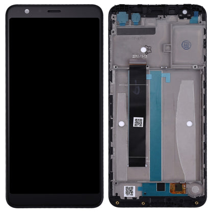 LCD Screen and Digitizer Full Assembly with Frame for Asus Zenfone Max Plus (M1) X018DC X018D ZB570TL, For Asus X018DC