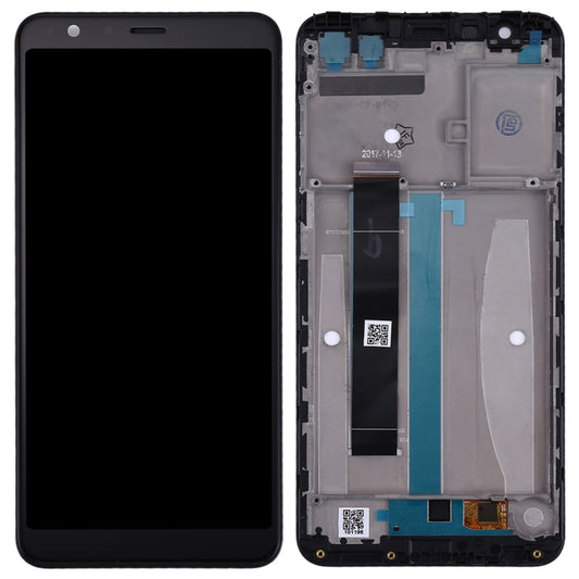 LCD Screen and Digitizer Full Assembly with Frame for Asus Zenfone Max Plus (M1) X018DC X018D ZB570TL, For Asus X018DC