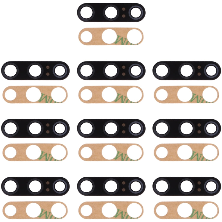 10 PCS Back Camera Lens & Adhesive for Xiaomi Mi 9 SE