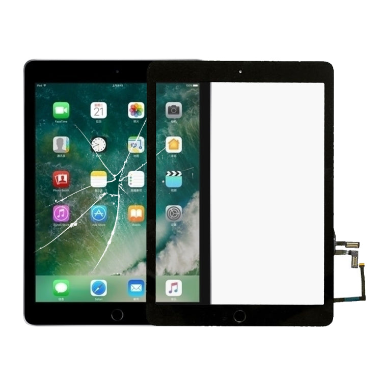 Touch Panel with Home Key Flex Cable for iPad 5 9.7 inch 2017 A1822 A1823, For iPad 9.7 inch (2017), For iPad 5 9.7 inch (2017)