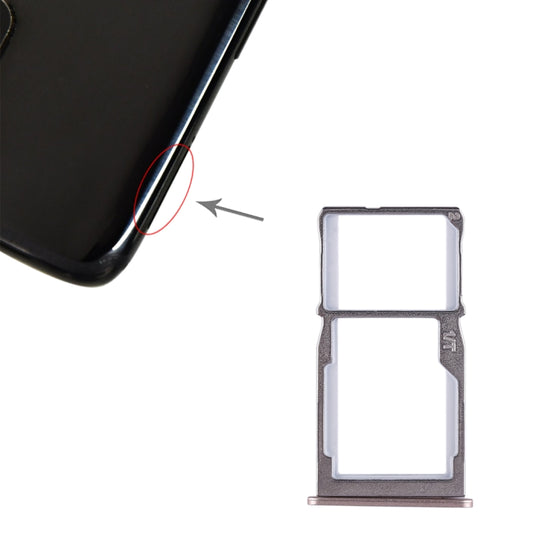 For Meizu 15 SIM Card Tray + SIM Card Tray / Micro SD Card Tray, Meizu 15, For Meizu 15