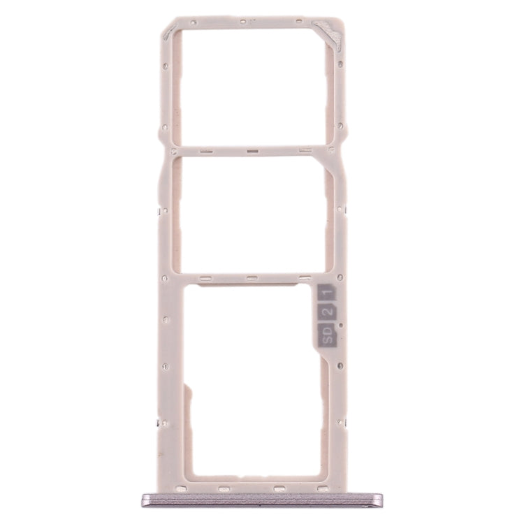 SIM Card Tray + SIM Card Tray + Micro SD Card Tray for Asus Zenfone Max M2 ZB633KL, For Asus ZB633KL