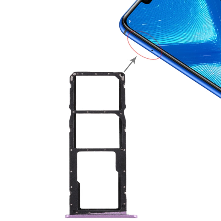 SIM Card Tray + Micro SD Card Tray for Huawei Honor 8X