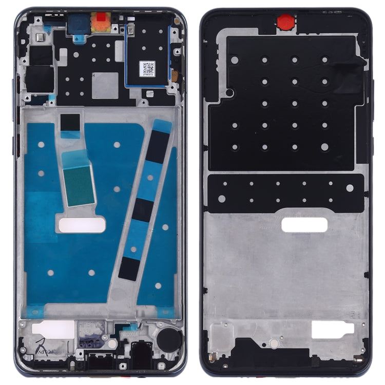 Middle Frame Bezel Plate with Side Keys for Huawei P30 Lite (24MP), For Huawei P30 Lite
