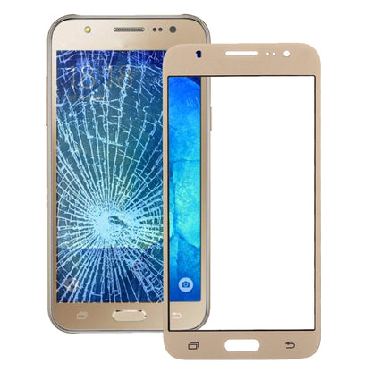For Galaxy J5 / J500 Front Screen Outer Glass Lens , For Galaxy J5