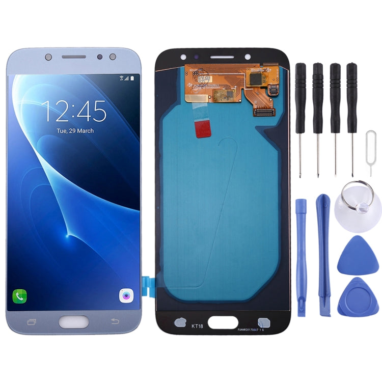 Oled Material LCD Screen and Digitizer Full Assembly for Galaxy J7 (2017) / J7 Pro, J730F/DS, J730FM/DS, For Samsung Galaxy J7 (2017)/J7 Pro OLED, For Galaxy J7 (2017)/J7 Pro OLED
