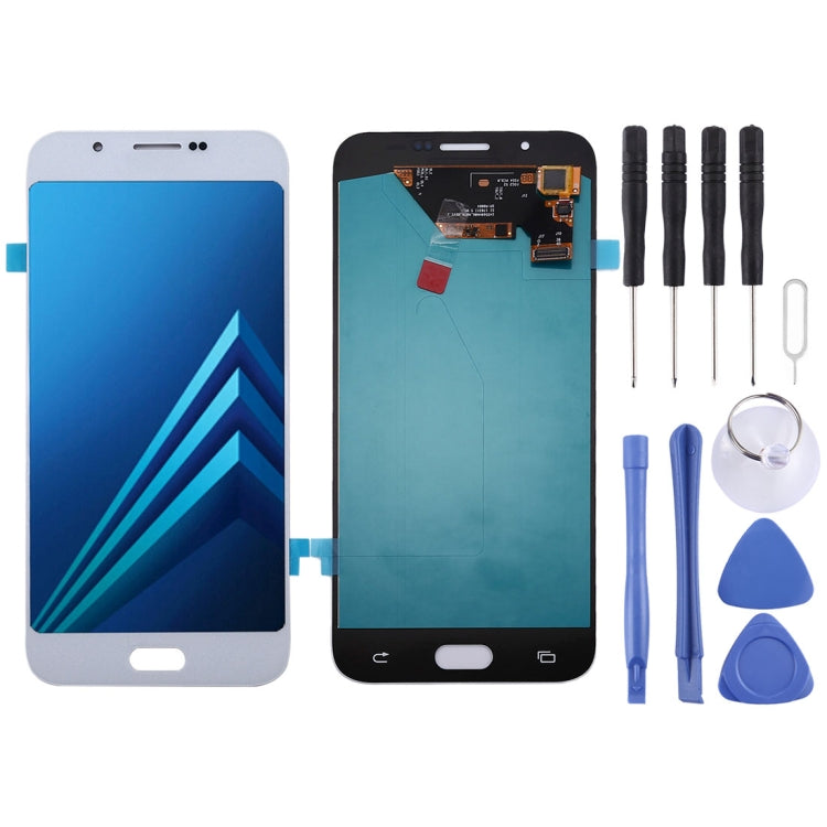 Oled Material LCD Screen and Digitizer Full Assembly for Galaxy A8, For Samsung Galaxy A8 (OLED), For Galaxy A8 (OLED)