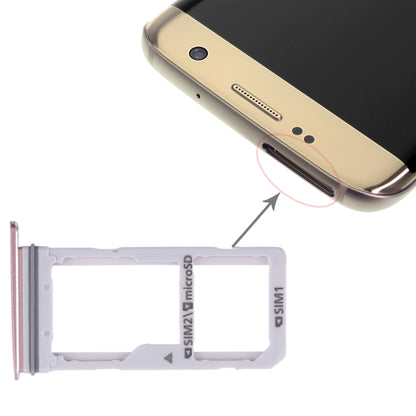 For Galaxy S7 Edge 2 SIM Card Tray / Micro SD Card Tray, For Galaxy S7 Edge, For Samsung Galaxy S7 Edge