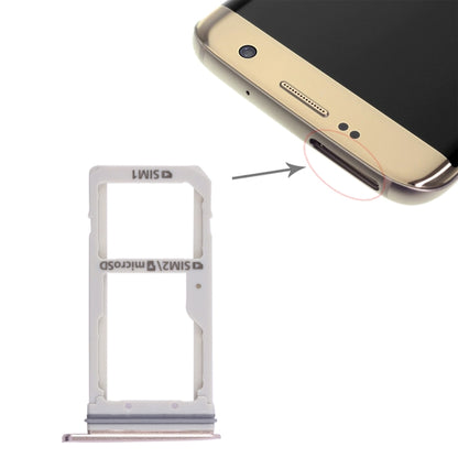For Galaxy S7 Edge 2 SIM Card Tray / Micro SD Card Tray, For Galaxy S7 Edge, For Samsung Galaxy S7 Edge