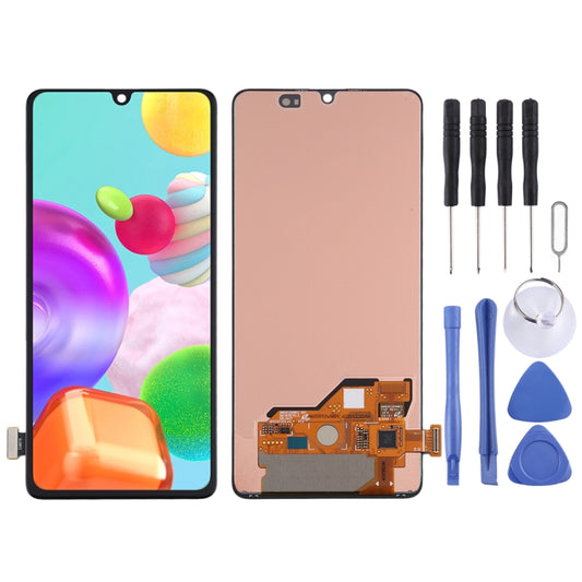 Super AMOLED Material LCD Screen and Digitizer Full Assembly for Samsung Galaxy A41, For Samsung Galaxy A41(Super AMOLED)