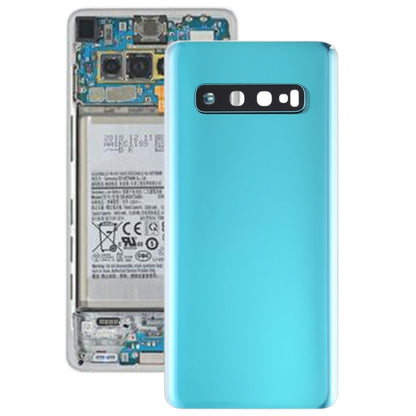 For Galaxy S10 Battery Back Cover with Camera Lens