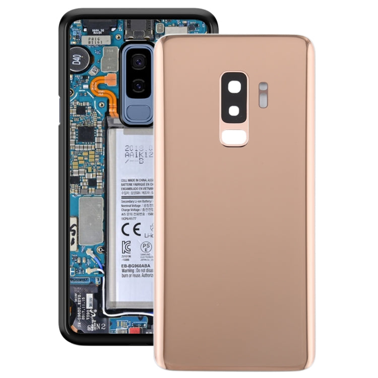 For Galaxy S9+ Battery Back Cover with Camera Lens
