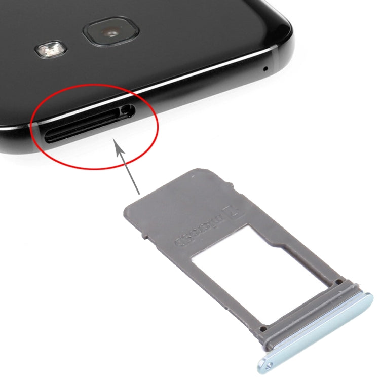 For Galaxy A5 (2017) / A520 & A7 (2017) / A720 SIM Card Tray + Micro SD Card Tray, Single Card