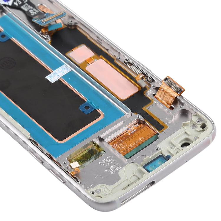 Original Super AMOLED Material LCD Screen and Digitizer Full Assembly(with Frame / Charging Port Flex Cable / Power Button Flex Cable / Volume Button Flex Cable) for Galaxy S7 Edge / G935F / G935FD, For Samsung Galaxy S7 Edge (Super AMOLED)������������...