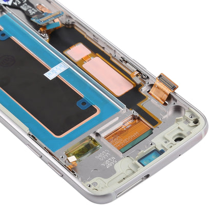 Original Super AMOLED Material LCD Screen and Digitizer Full Assembly(with Frame / Charging Port Flex Cable / Power Button Flex Cable / Volume Button Flex Cable) for Galaxy S7 Edge / G935F / G935FD, For Samsung Galaxy S7 Edge (Super AMOLED)������������...