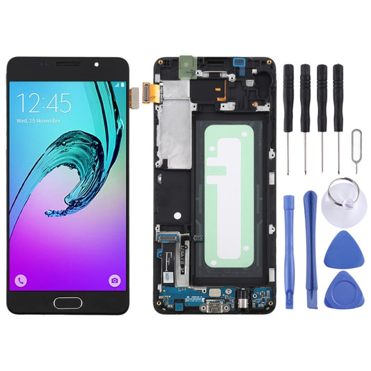 TFT Material LCD Screen and Digitizer Full Assembly with Frame for Galaxy A5 (2016) / A510F, For Galaxy A5 (2016) (TFT Material)