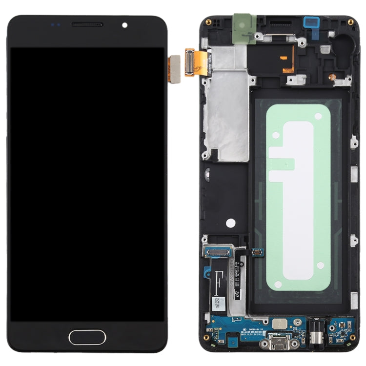 TFT Material LCD Screen and Digitizer Full Assembly with Frame for Galaxy A5 (2016) / A510F, For Galaxy A5 (2016) (TFT Material)