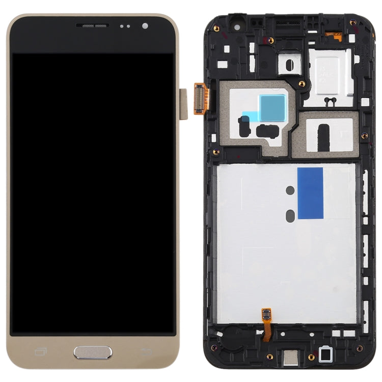 TFT Material LCD Screen and Digitizer Full Assembly with Frame for Galaxy J3 (2016) / J320F, For Galaxy J3 (2016) with Frame,TFT, For Galaxy J3 (2016) (TFT Material)