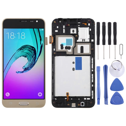 TFT Material LCD Screen and Digitizer Full Assembly with Frame for Galaxy J3 (2016) / J320F, For Galaxy J3 (2016) with Frame,TFT, For Galaxy J3 (2016) (TFT Material)